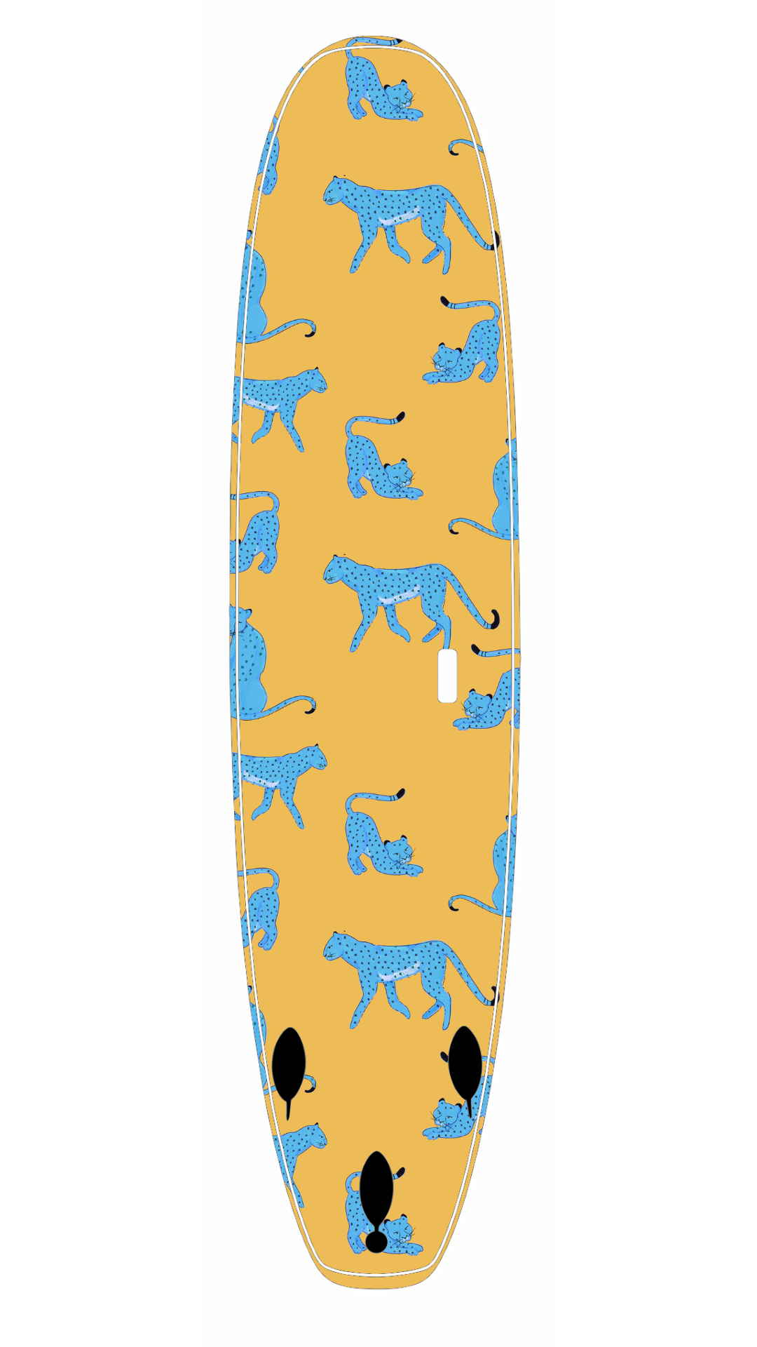 Leopard — House of Gnarly surfboard available for reservation